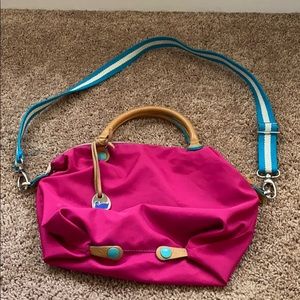 Pink crossbody Dooney & Bourke bag